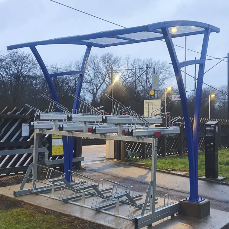 Bayford Station Cycle Parking